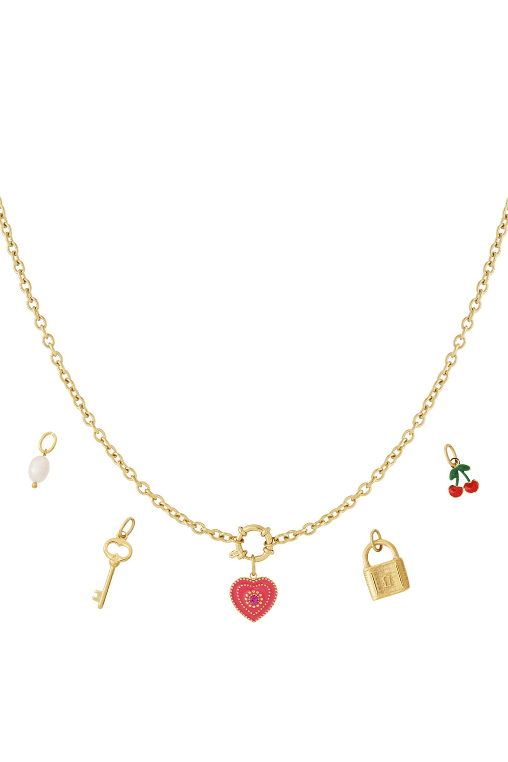 Collana fai da te a forma di cuore