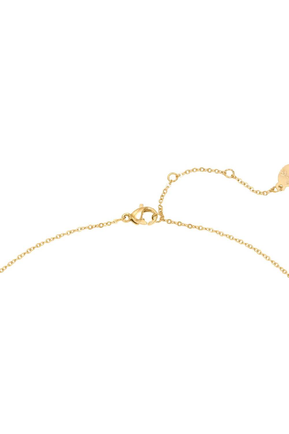 Collier Floating Stars Couleur or Acier inoxydable h5Image2