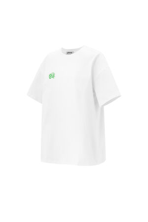 Knitted Women's T-shirt Casual Botanical h5 Picture2