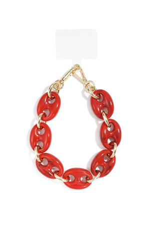 Telefoonketting, casual acryl, dagelijkse accessoires h5