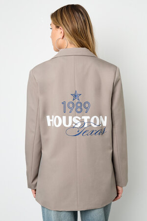 Geweven Polyestervezel Vrouwenpak Elegant Letters h5 Afbeelding10