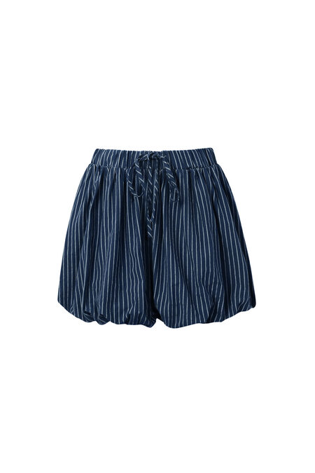 Woven Cotton Women's Shorts Casual Stripes 2