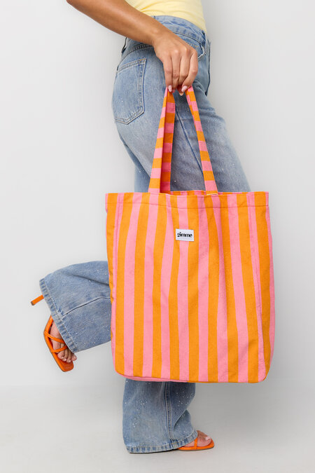 Shopper Bags Stripe Simple Polyester Daily Accessories
