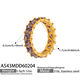 A543 - Gouden zirkoonring/Nr. 8 Afbeelding9
