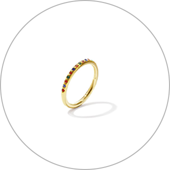 Minimalistische Ringe