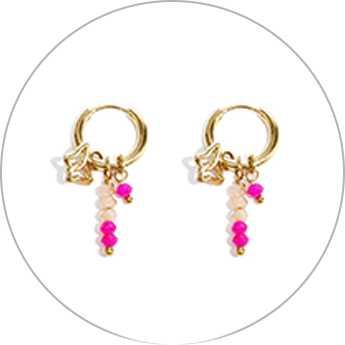 Boucles d'Oreilles Perles