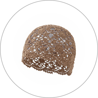 Cappello all'uncinetto