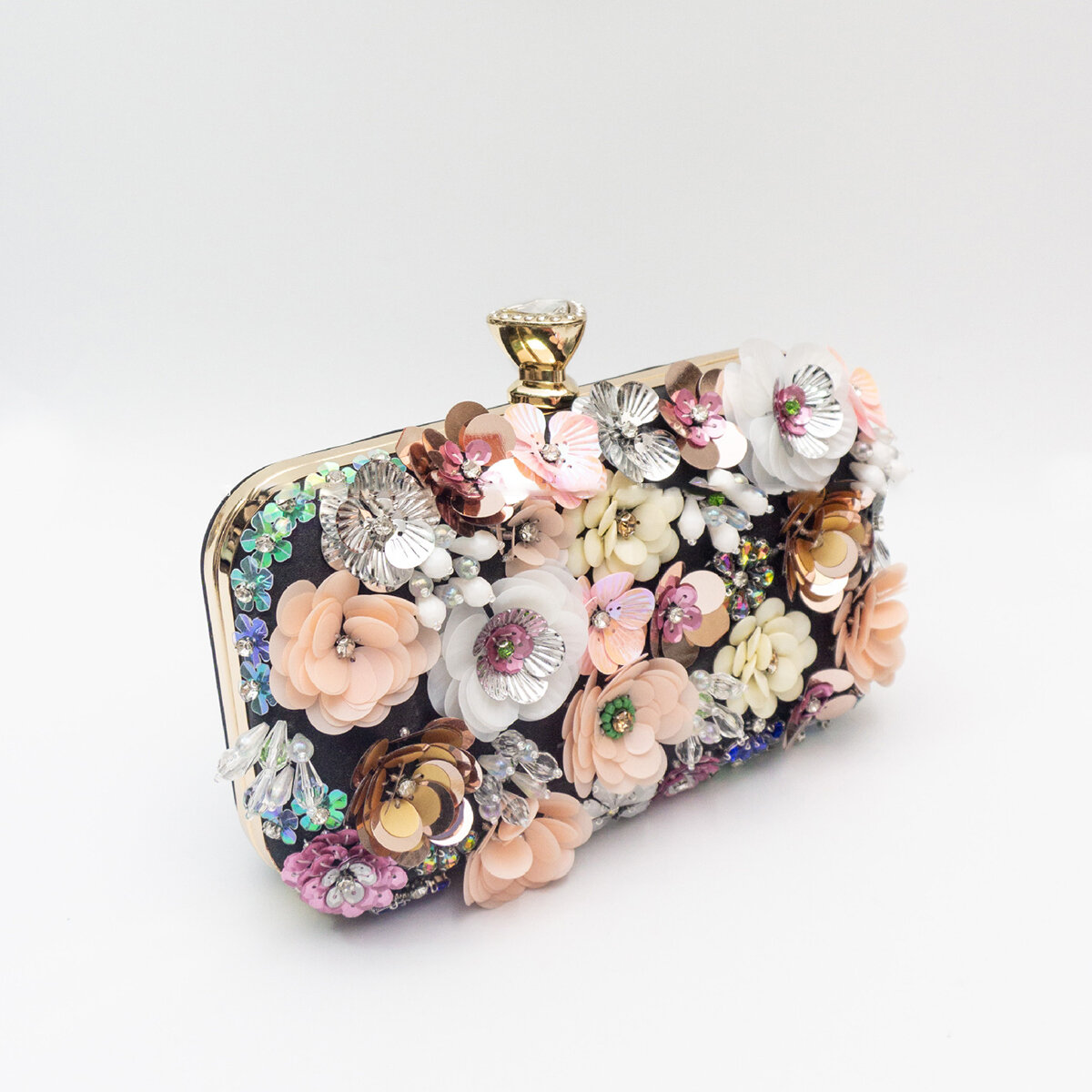 Evening Bag Style Flower Fabric Women's Clutches h5 Picture3
