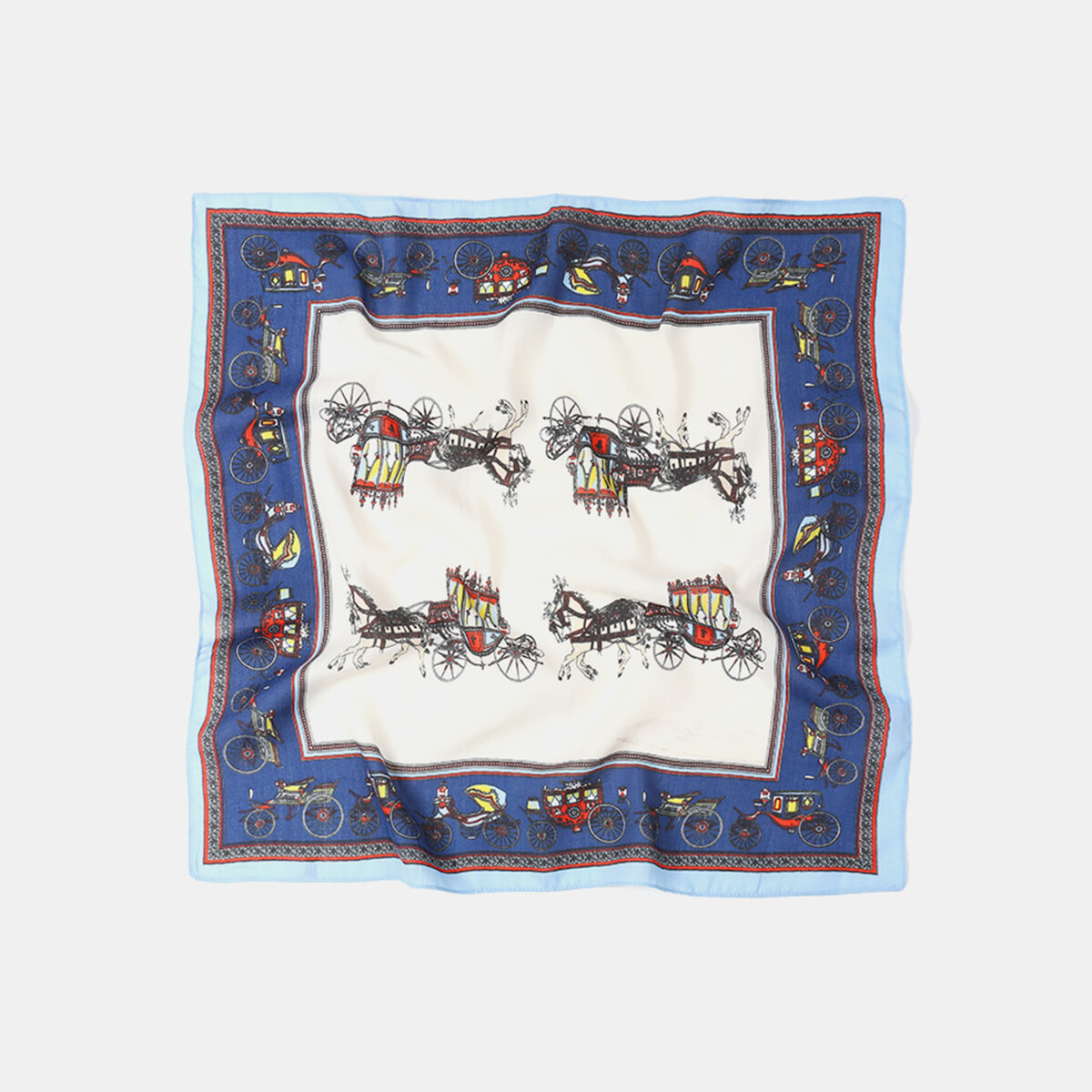 1 Piece Luxurious Carriage Polyester Bandana
