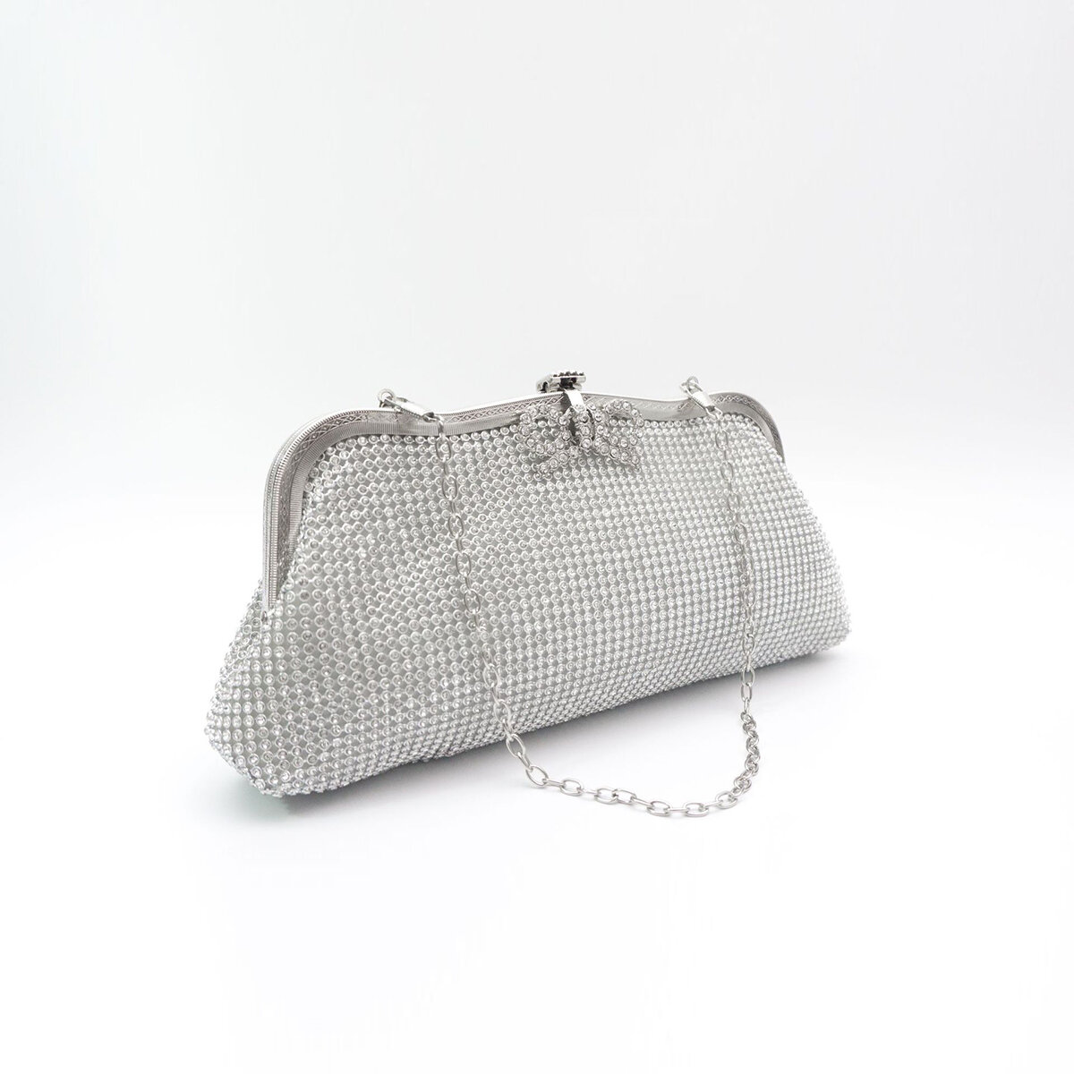 Evening Bag Style Bow Knot Rhinestone Women's Clutches h5 Picture3