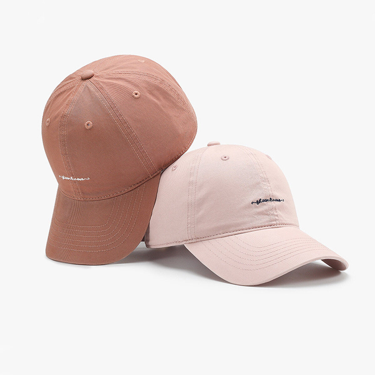 Cappellino da baseball da donna con lettere ricamate casual h5Immagine2