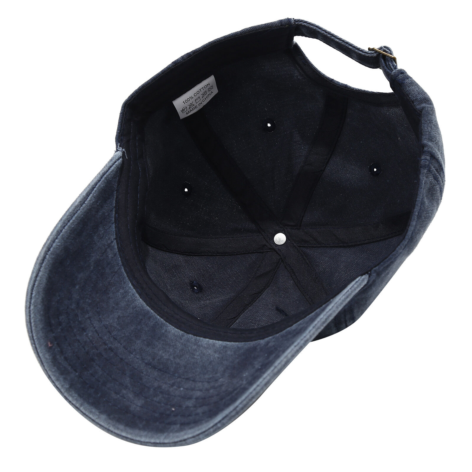 Casual Heart Embroidery Fabric Women's Baseball Cap h5Picture5