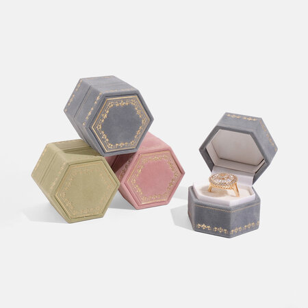 Simple Velvet Jewelry Box