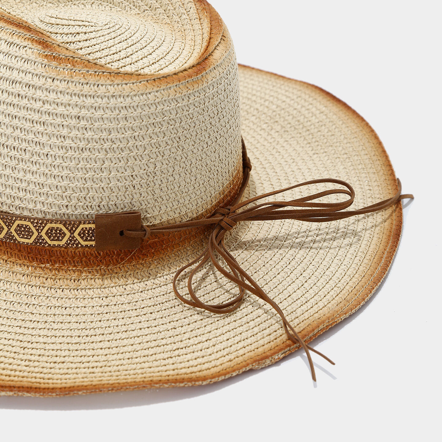 Vacation Crystal Mixed Color Women's Straw Hats h5Picture5