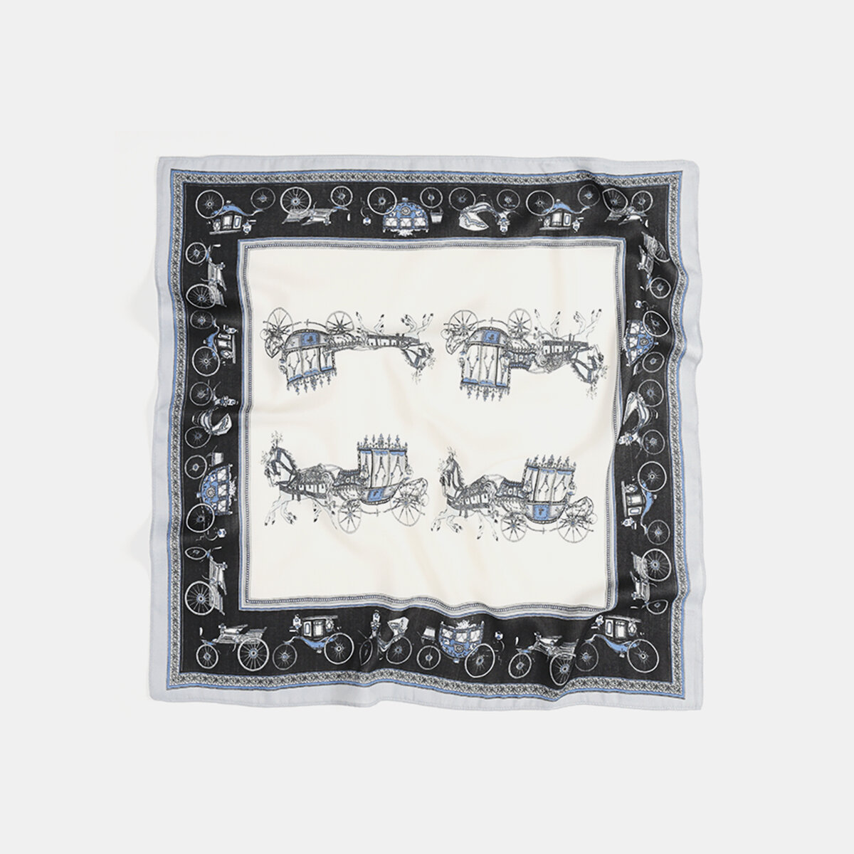1 Piece Luxurious Carriage Polyester Bandana h5Picture3