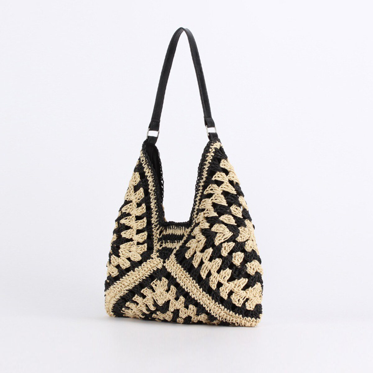 Vacation Style Woven Woven Paper Women's Tote Bag 2