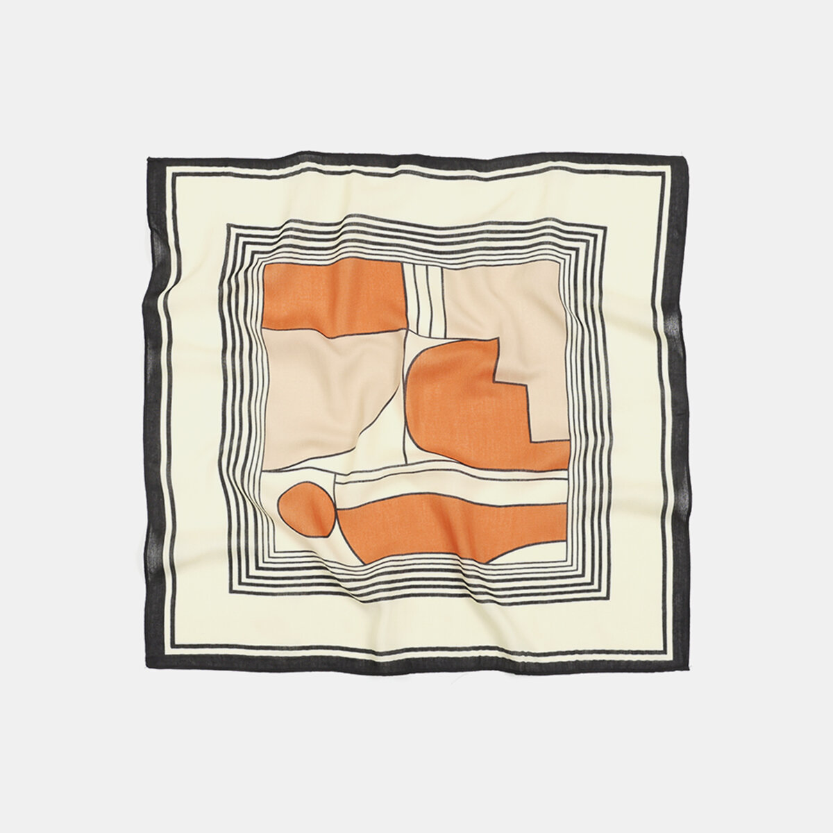 1 Piece Minimalist Mixed Color Polyester Bandana