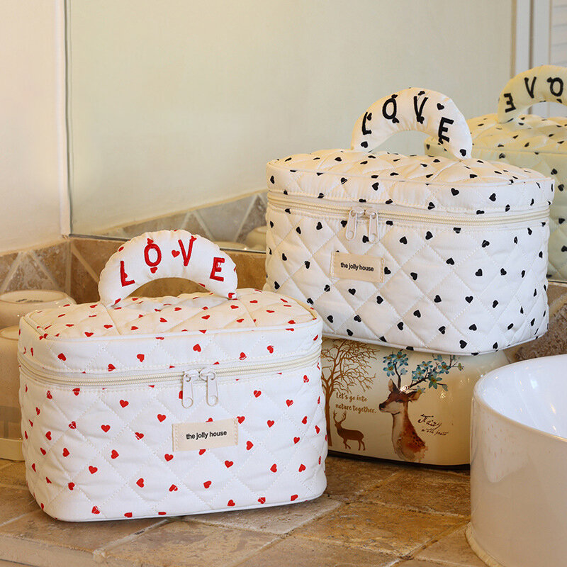 Sweet Heart Women's Makeup Bags