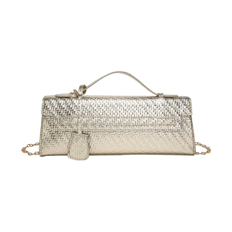 East-west Bag Shape Evening Style Solid Color Pu Women's Clutches