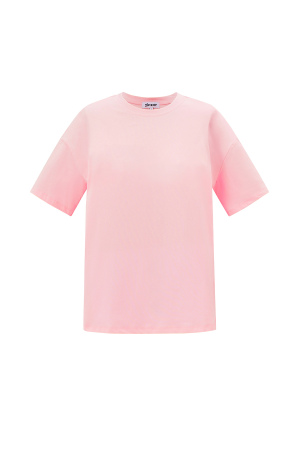 Cotton Knitted Women's T-Shirt Casual Solid Color h5 