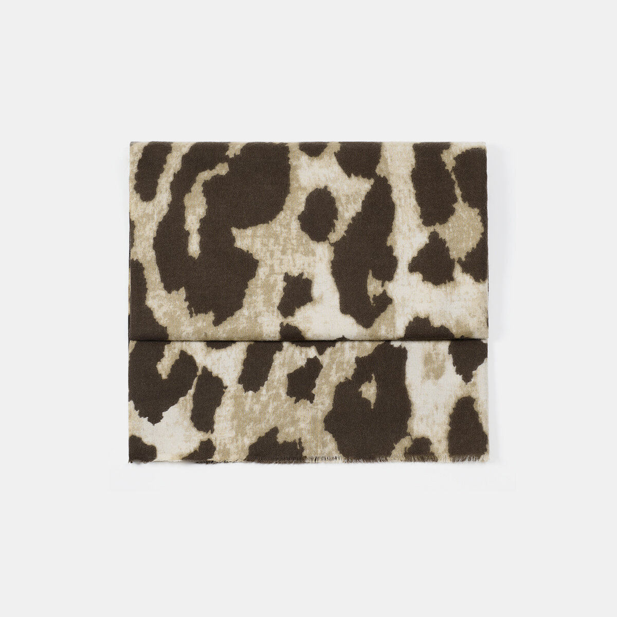 1 Piece Retro Leopard Print Women's Winter Scarf 2