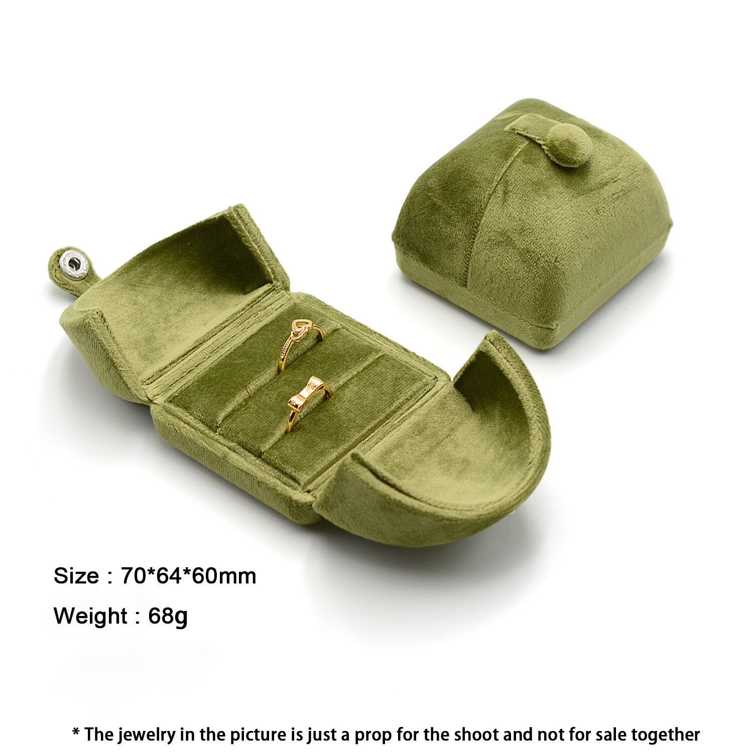 Green/Couple Rings Box Picture2