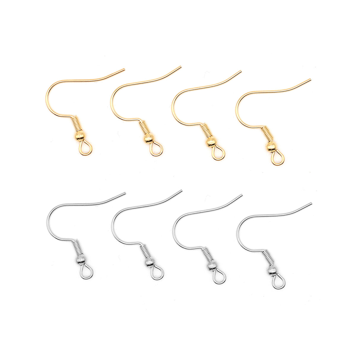 1 Piece Ear Hook Daily Solid Color Stainless Steel Waterproof Jewelry Charms