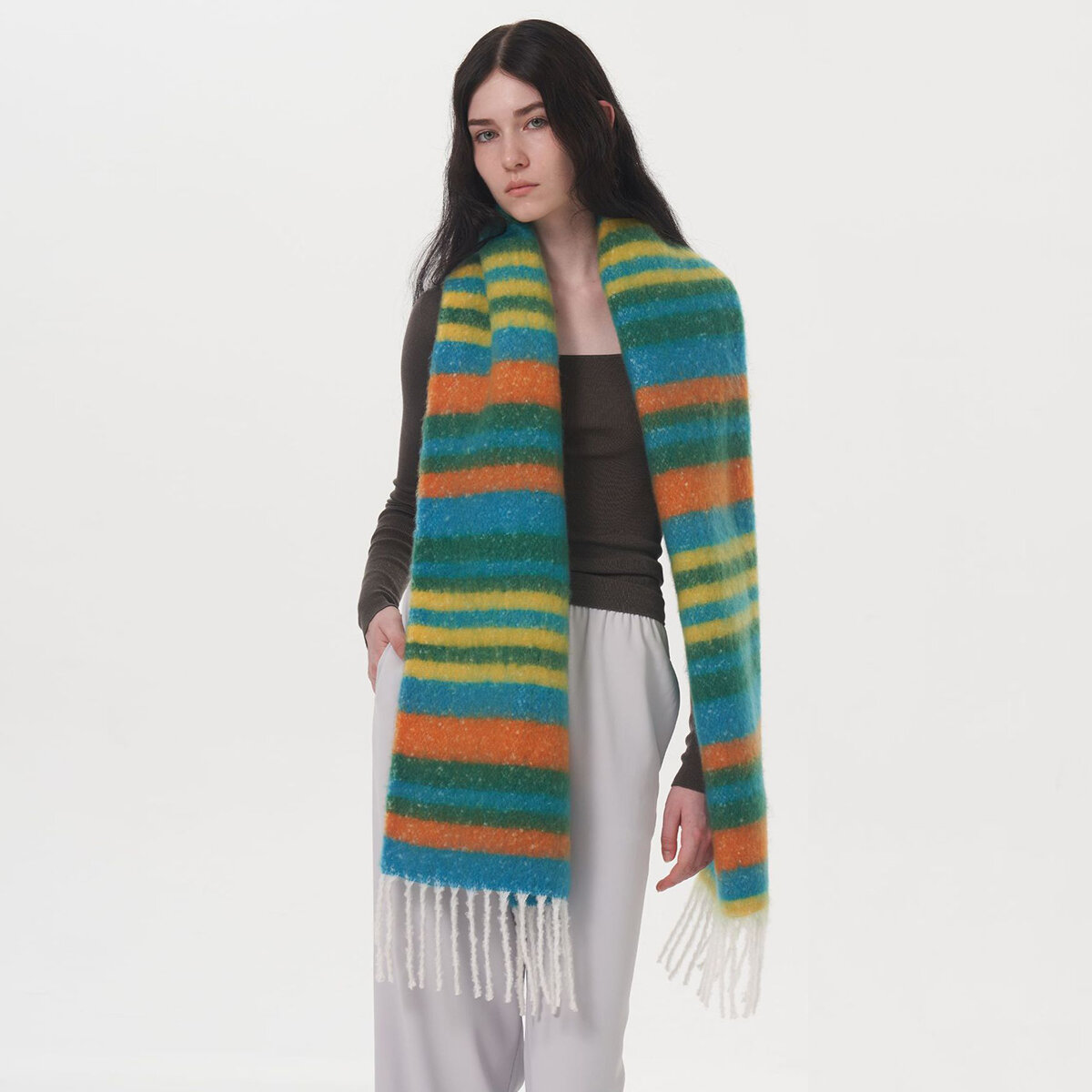 Écharpe d'hiver pour femme, 1 pièce