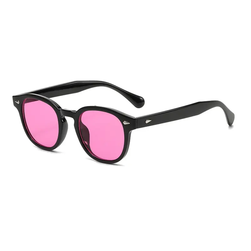 1 pair of daily casual color - blocking women's sunglasses