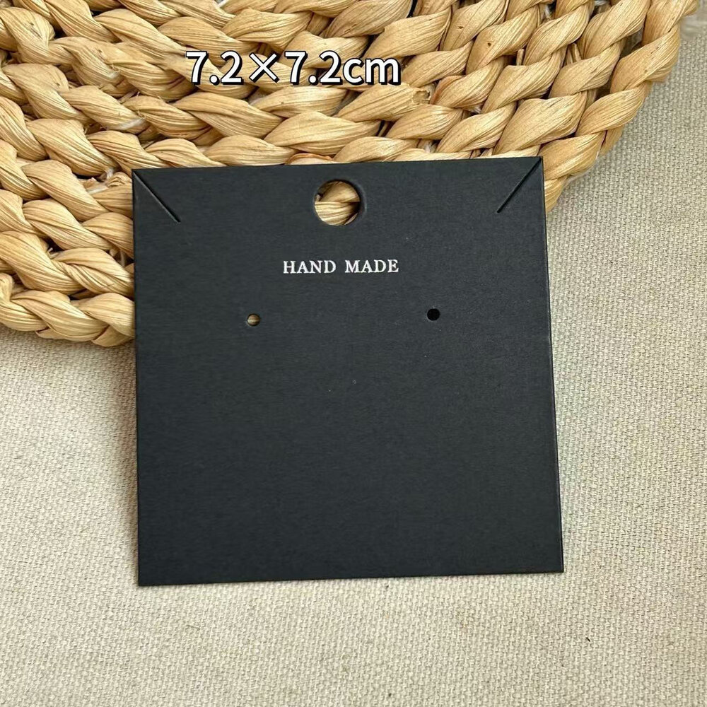 Jewelry Packaging Cards Customized Logo Available