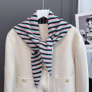 1 Piece Casual Strip Rayon & Wool Shawl h5 Picture3