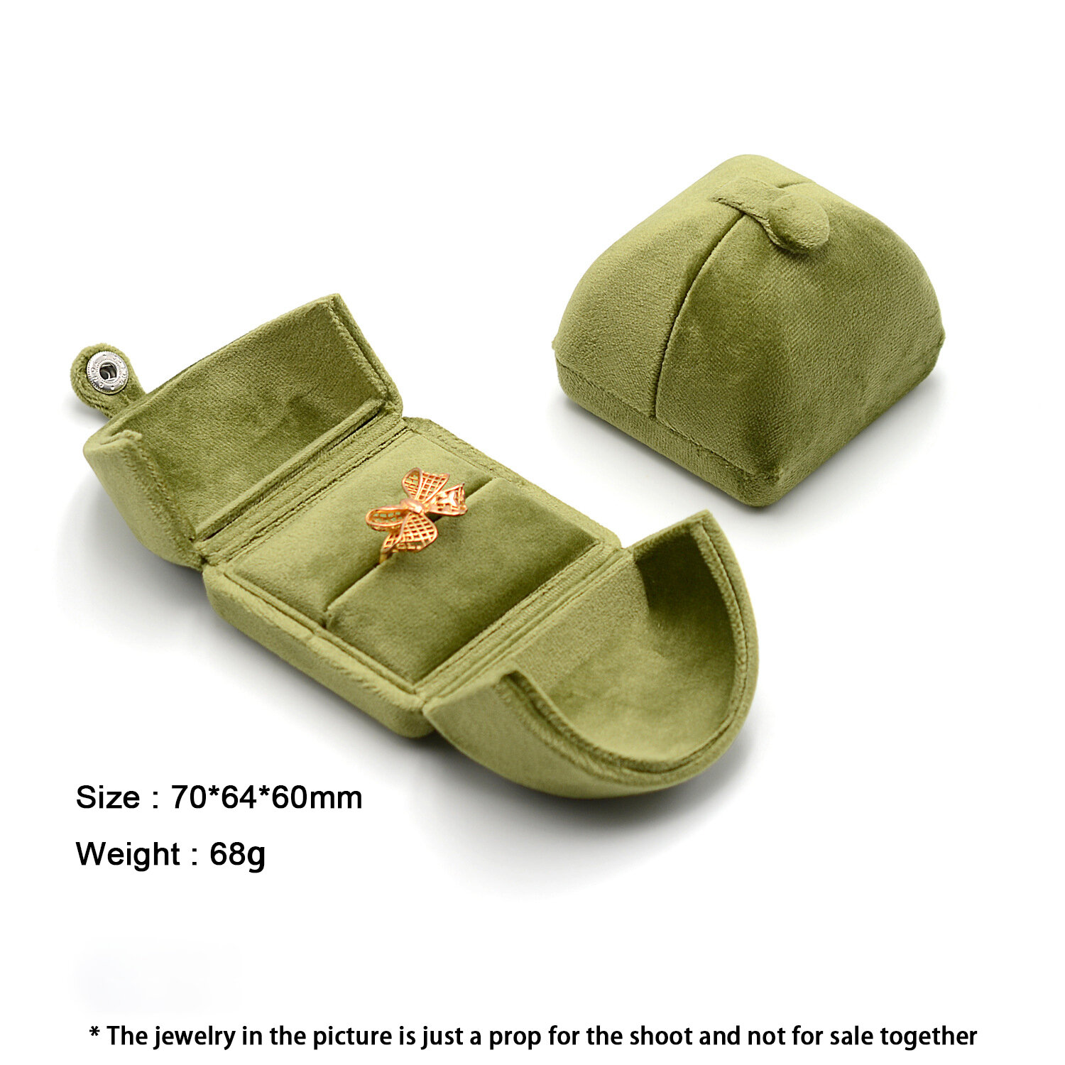 Green/Single Ring Box 