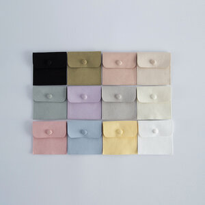 1 Piece Solid Color Flip-Top Jewelry Bag h5 Picture2