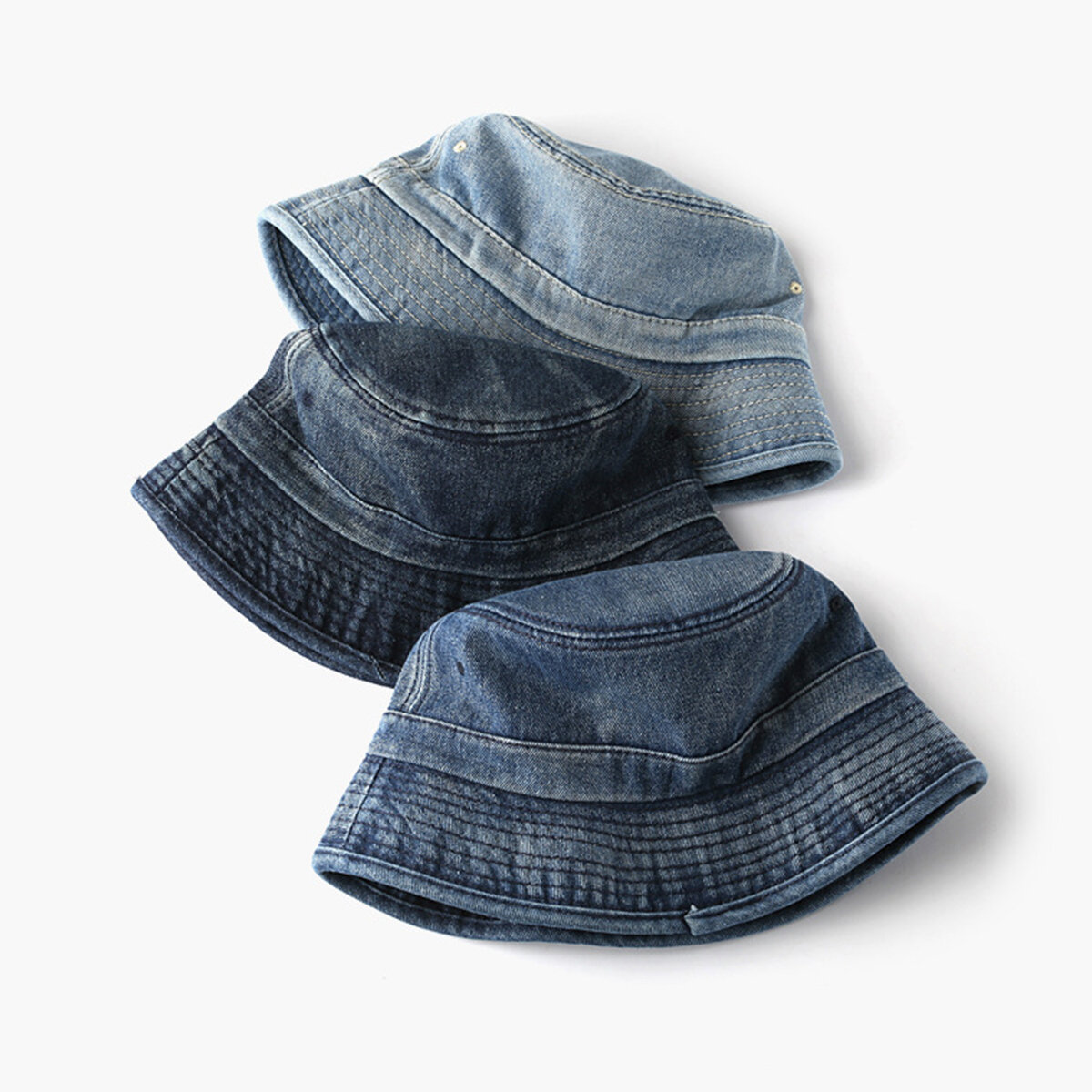 1 Piece Causal Denim Fisherman's Hat h5Picture2