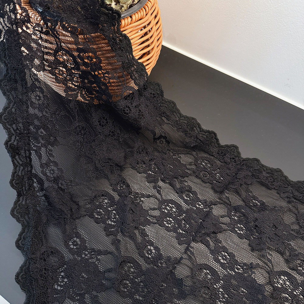 1 Piece Romantic Flower Lace Bandana h5Picture6