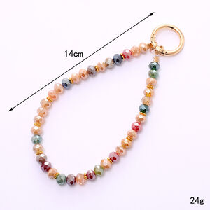 1 Piece Colorful Glass Beads Phone Chain h5