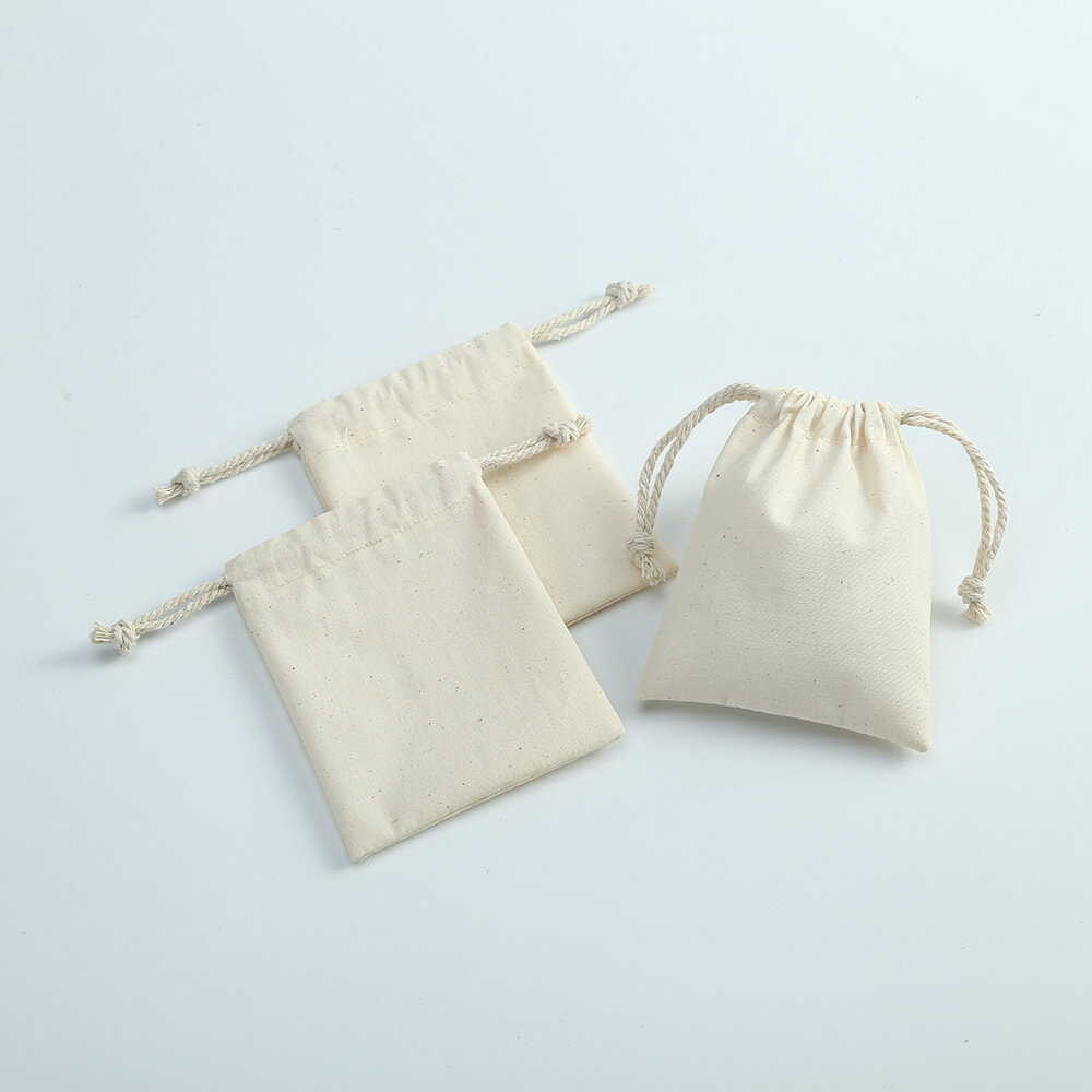 1 Piece Cotton Drawstring Jewelry Bag h5 Picture4
