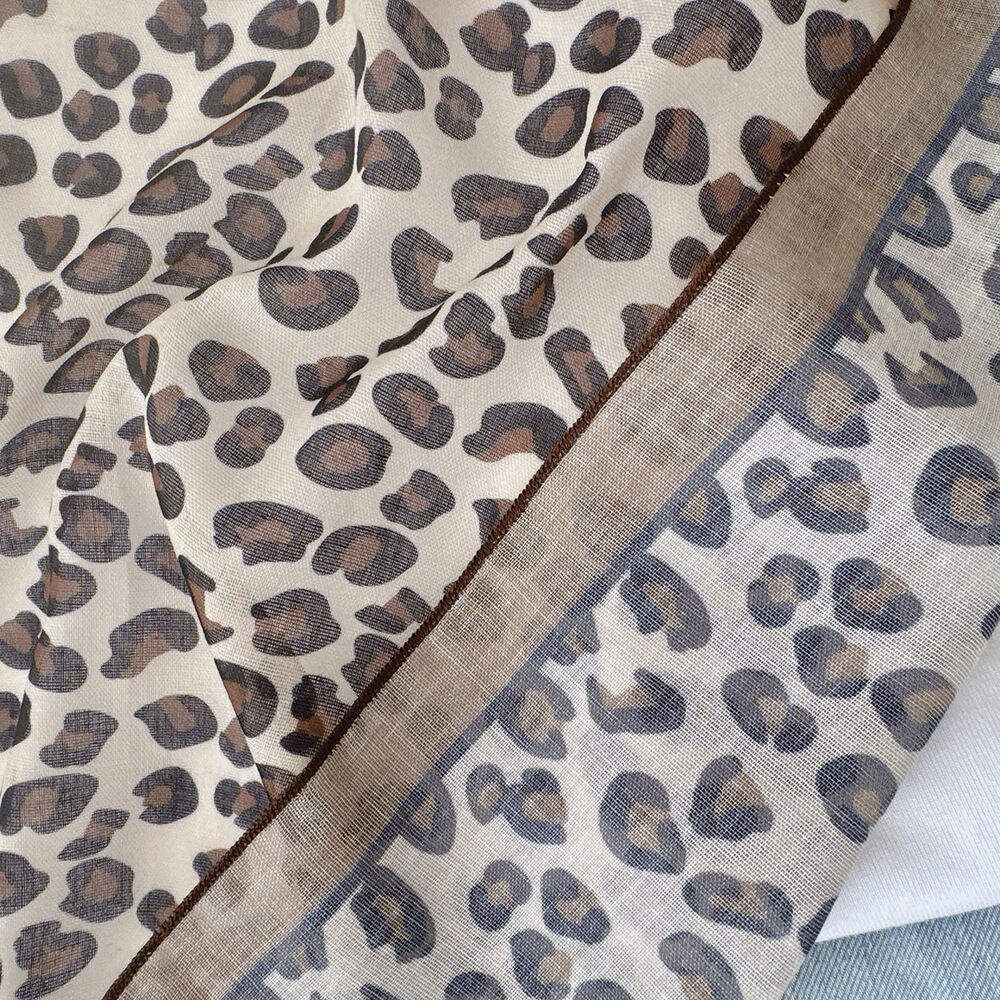 1 Piece Retro Leopard Print Pattern Bandana h5 Picture5
