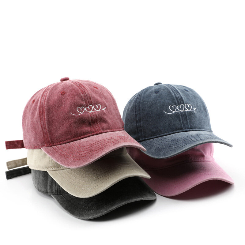 1 Piece Casual Heart Baseball Cap
