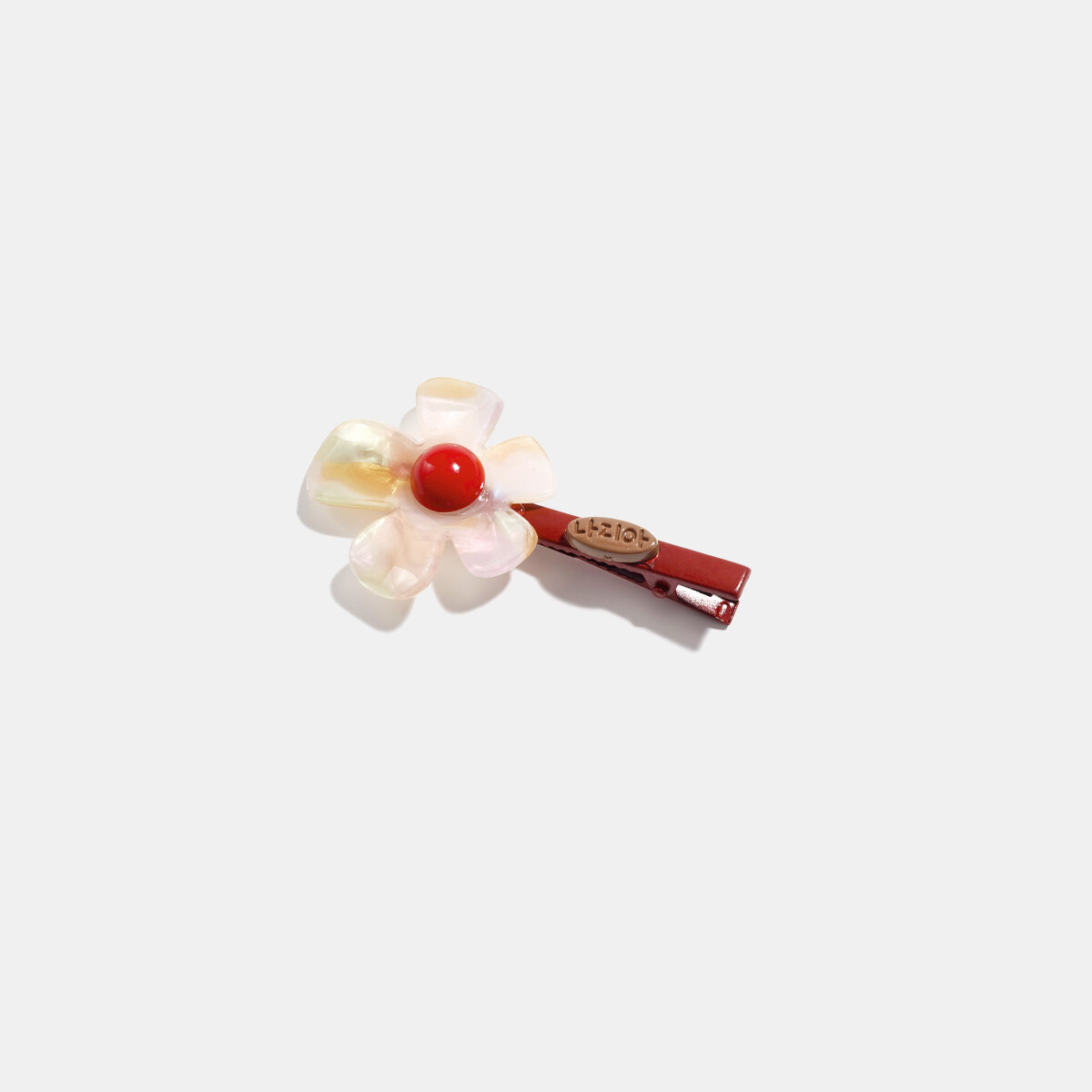 Simple Series Sweet Flower Resin Hair Clips
