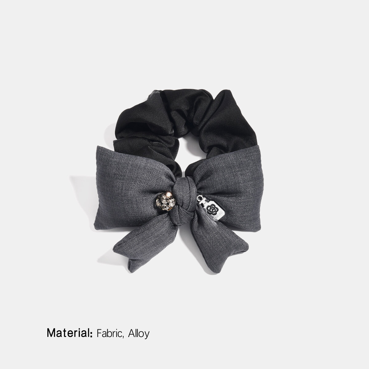 Simple Series Elegant Bow Knot Fabric Scrunchies h5 