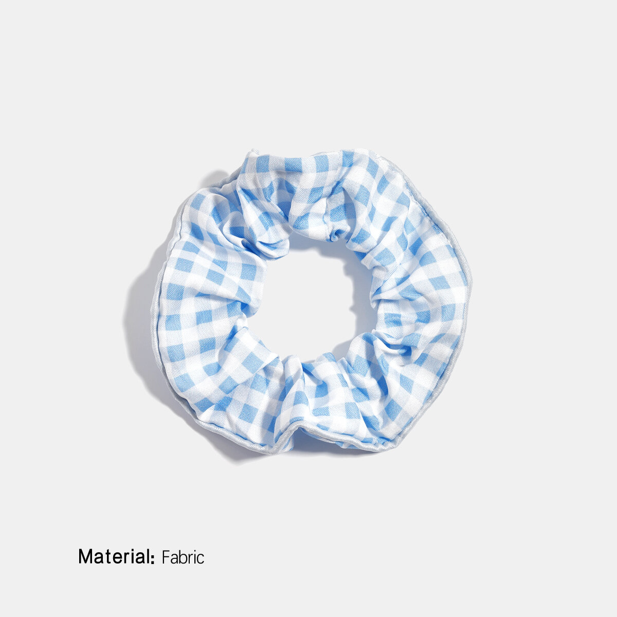 Hair tie - blue checkered Picture2