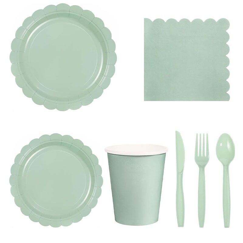Simple Series Daily Circle Wedding Party  Festival Decorative Paper Party Packaging h5 Picture2