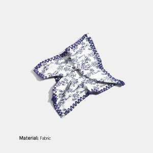 Classic Series Retro Flower Fabric Scrunchies h5
