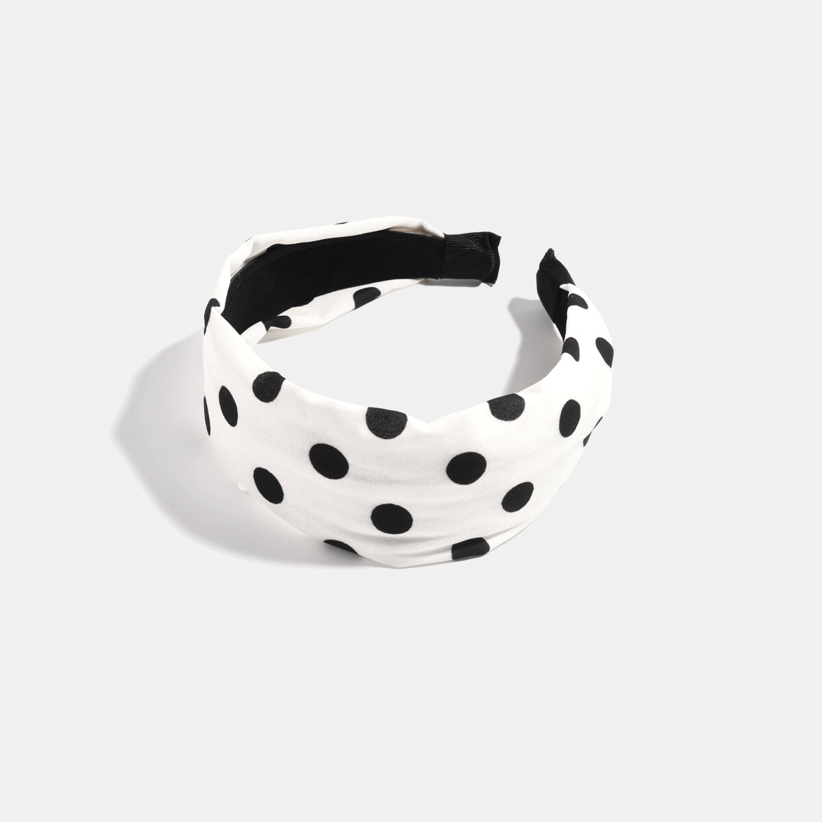 Classic Series Retro Polka Dots Fabric Hair Bands h5 Picture2