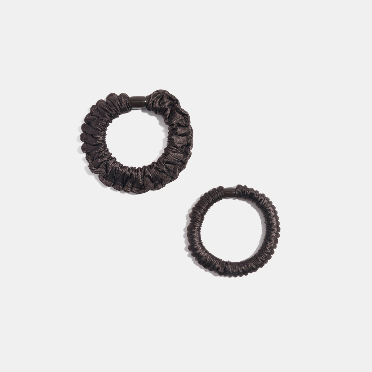 Simple Series High End Solid Color Satin Like  Scrunchies h5 Picture4