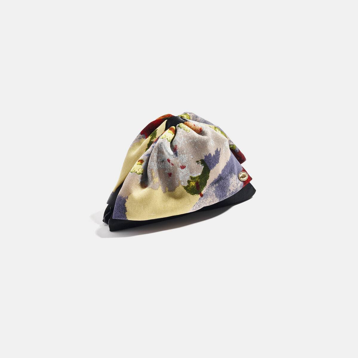 Luxurious Series Retro Flower Fabric Scrunchies h5 Picture4