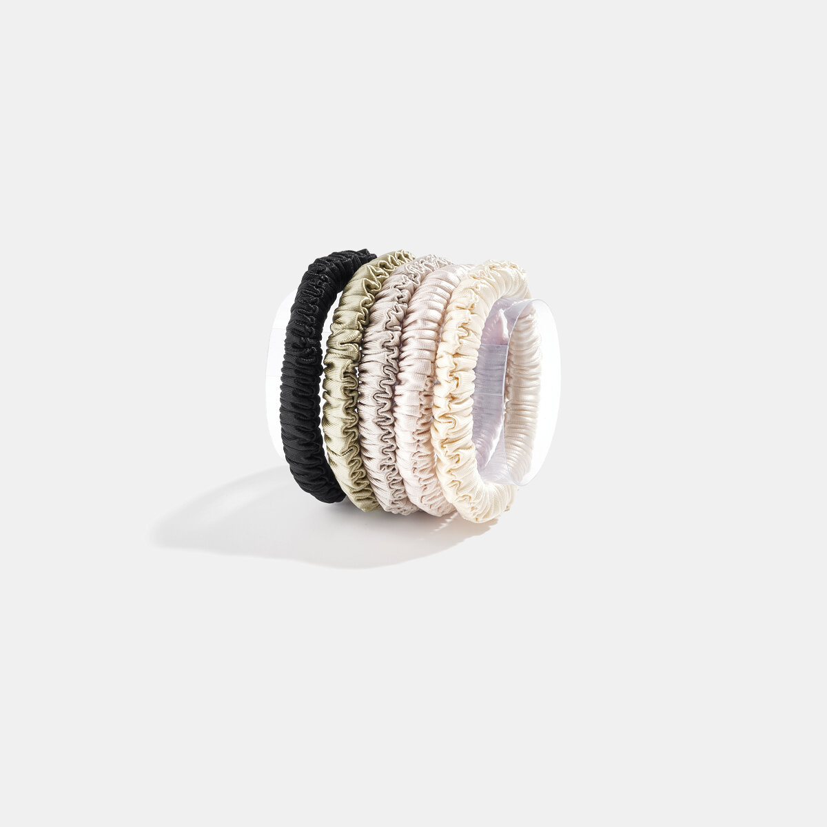 Simple Series  Solid Color Fabric Scrunchies 2