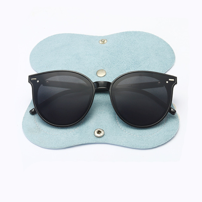 Simple Series Cute Flower Heart Animal Oceanic Style Mixed Color Pu Unisex Sunglasses Storage Bags Picture2
