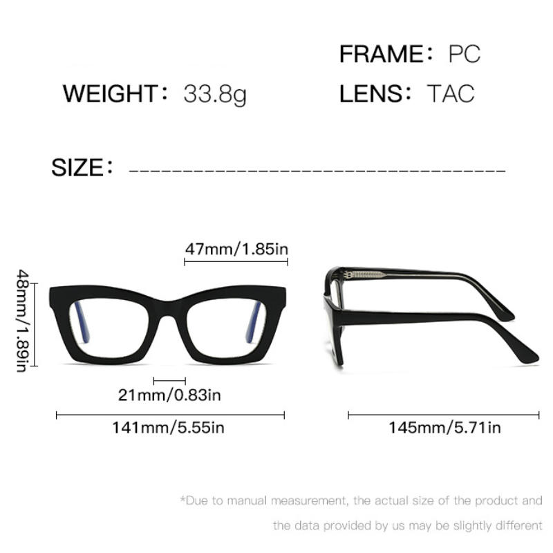 Simple Series Daily Solid Color Leopard Print Mixed Color Gradient Color Optical Glasses h5 Picture2